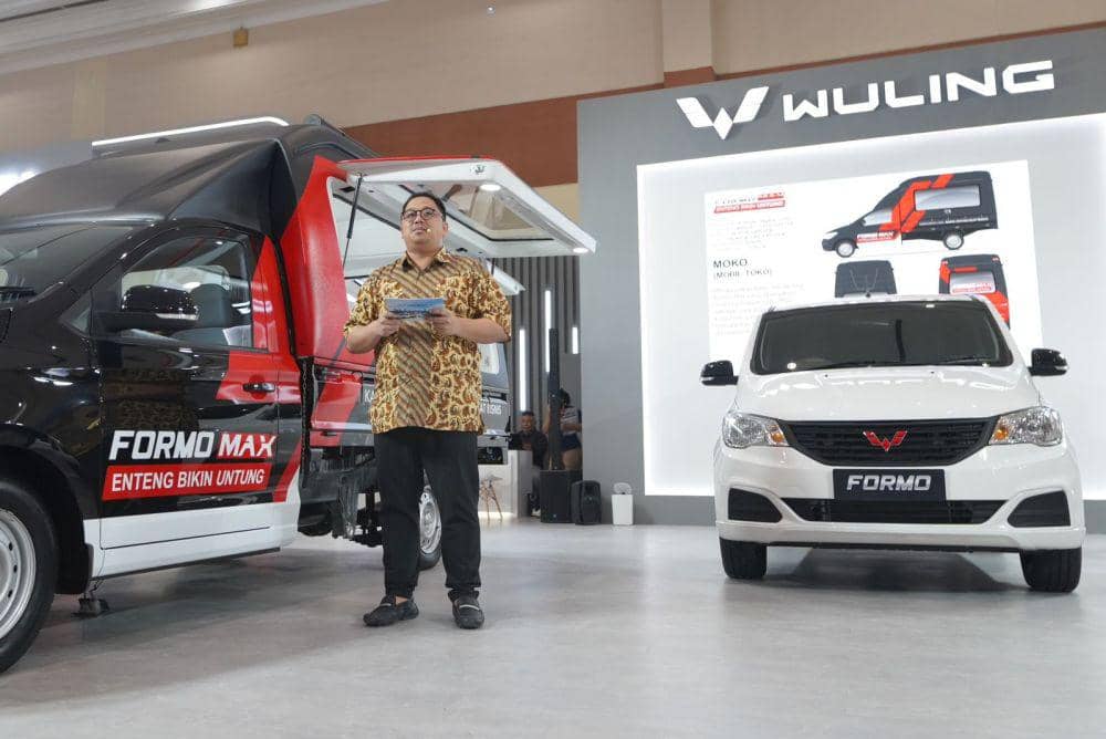 Formo Blind Van turut dipamerkan (Wuling)
