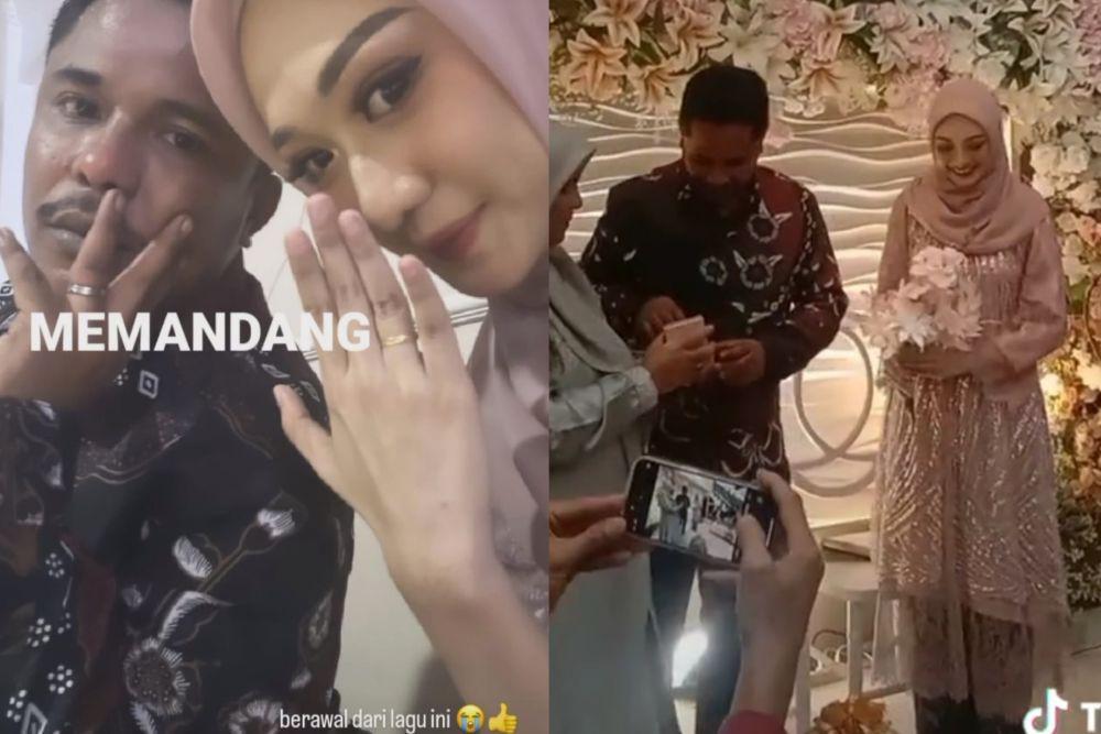 7 Momen Lamaran Mamat Alkatiri dan Nafha Firah, Fans Jadi Tunangan