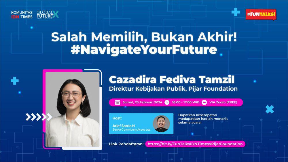 Tips Agar Tidak Salah Memilih dari FunTalks bareng Komunitas IDN Times