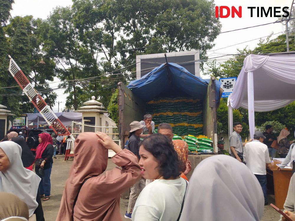 Warga Kota Cimahi Kecewa Tak Kebagian Beras Murah di Munggah Fest