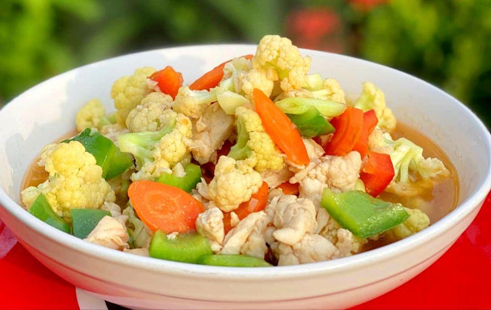 Resep Tumis Kembang Kol Ayam, Enak dan Gurih untuk Lauk Makan Siang