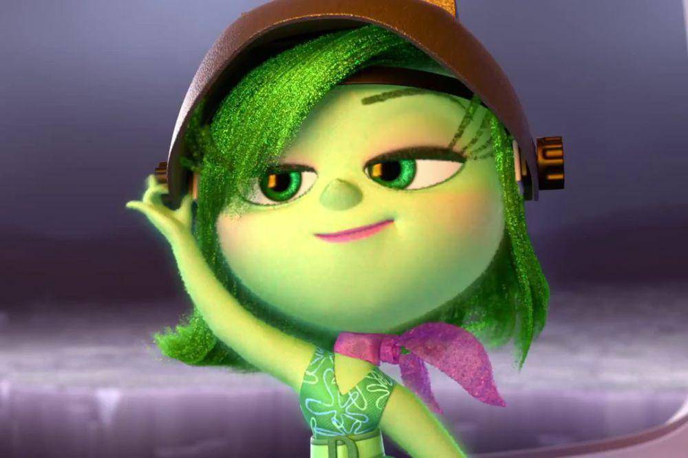 karakter Disgust dalam film Inside Out (dok. Pixar Animation Studios/Inside Out)