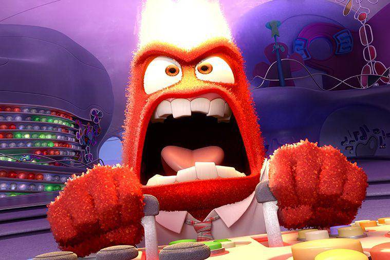 karakter Anger dalam film Inside Out (dok. Pixar Animation Studios/Inside Out)