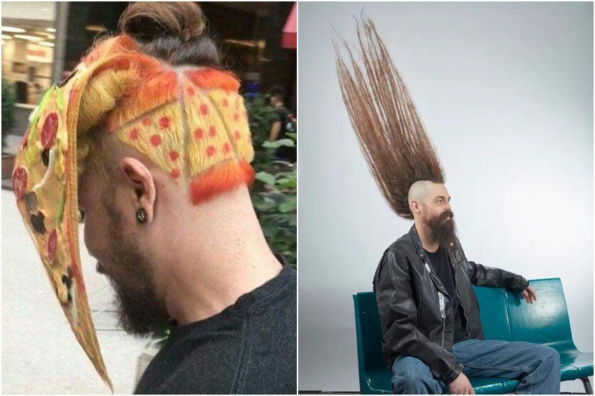 10 Model Rambut Diluar Nalar, Bikin Melongo dan Ngakak