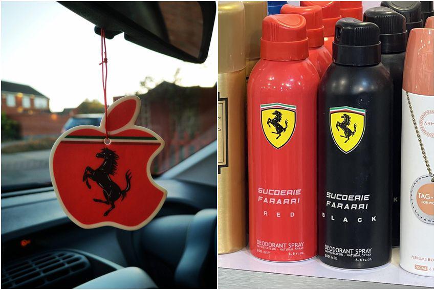 7 Potret Kocak Barang KW Ferrari, Ngakak!