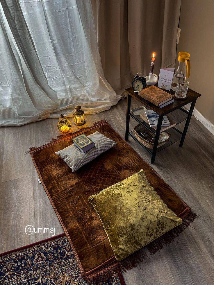 inspirasi menata ruang ibadah yang elegan (instagram.com/ummaj_)