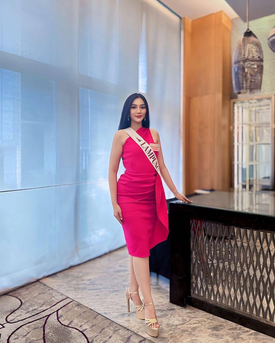 Outfit Nabilah Balqis di Karantina Puteri Indonesia 2024 (instagram.com/nabilaarb)