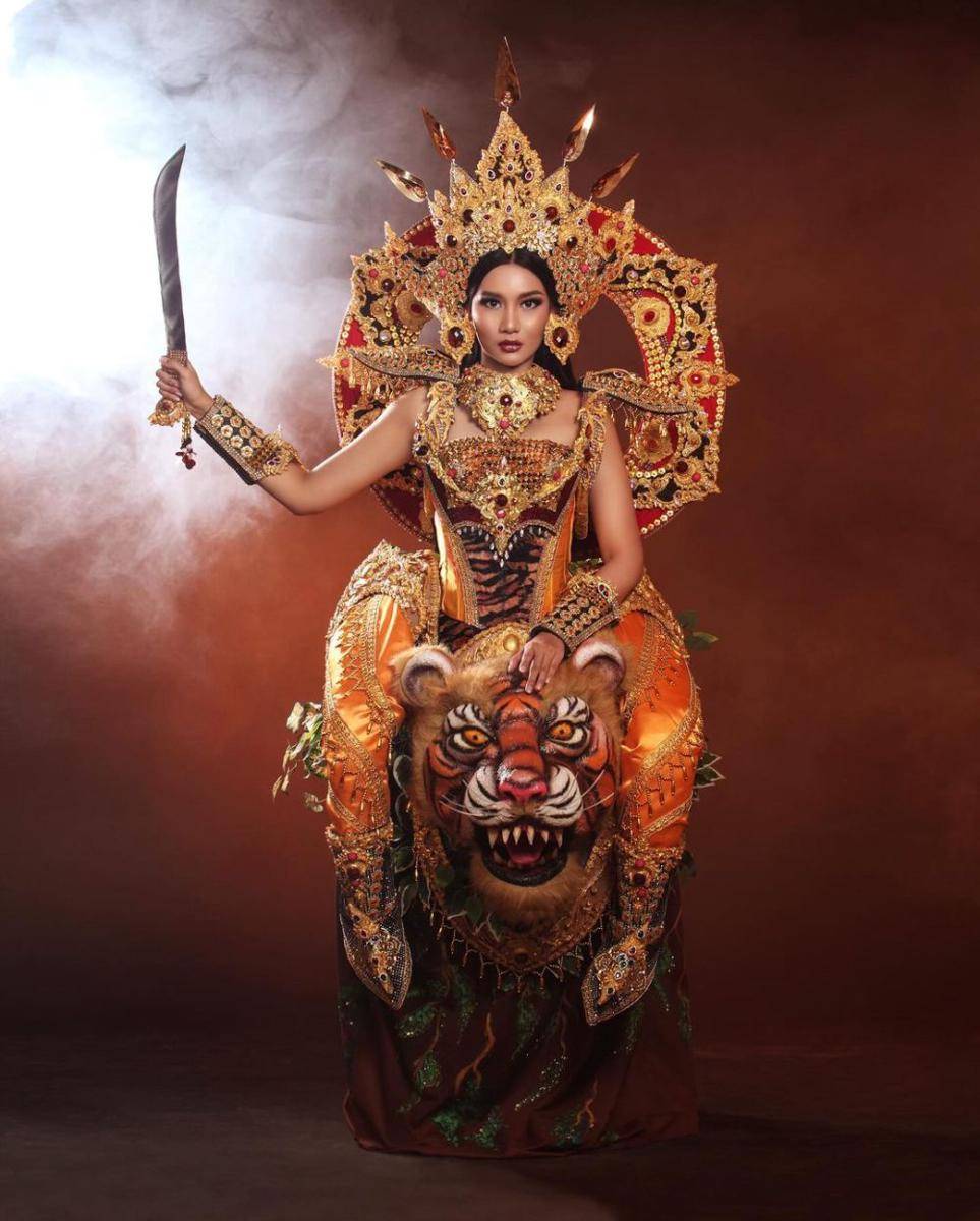 Outfit Nabilah Balqis di Karantina Puteri Indonesia 2024 (instagram.com/nabilaarb)