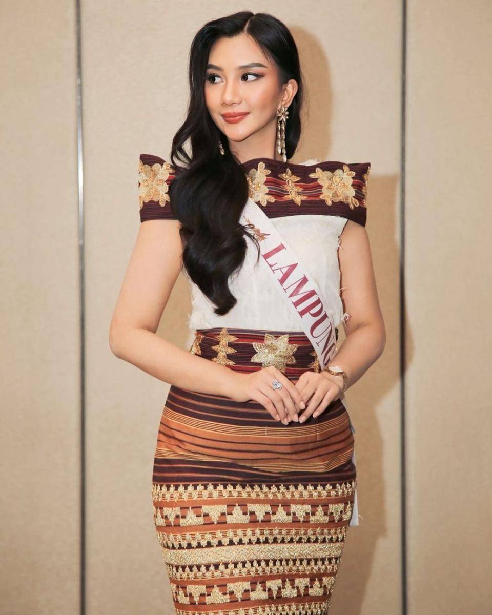 Outfit Nabilah Balqis di Karantina Puteri Indonesia 2024 (instagram.com/nabilaarb)