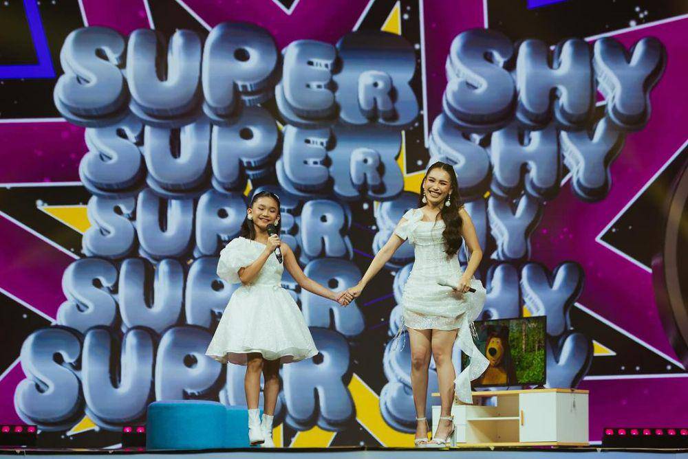potret Ayu Ting-Ting dan Bilqis di HUT ANTV (instagram.com/ayutingting92)