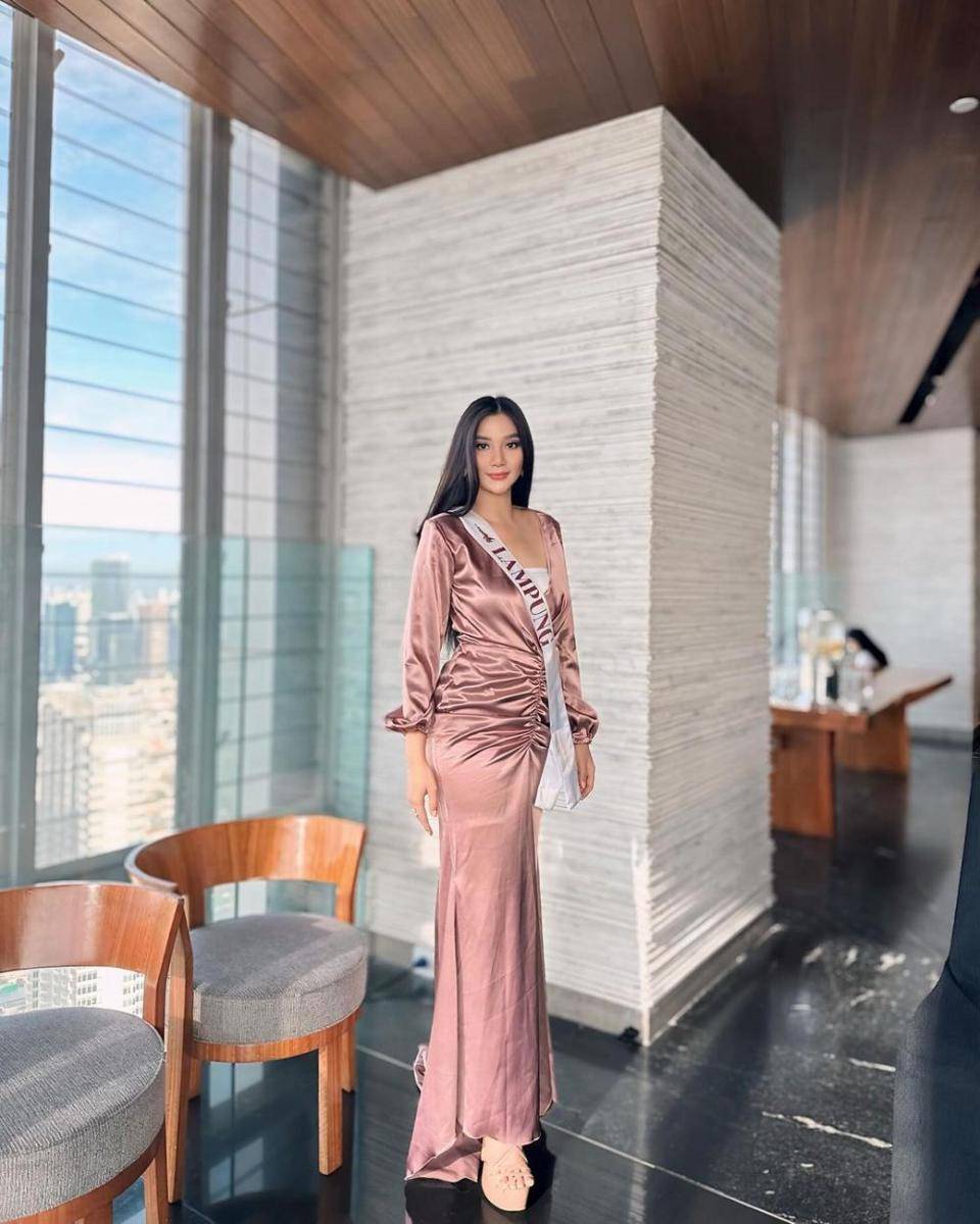 Outfit Nabilah Balqis di Karantina Puteri Indonesia 2024 (instagram.com/nabilaarb)