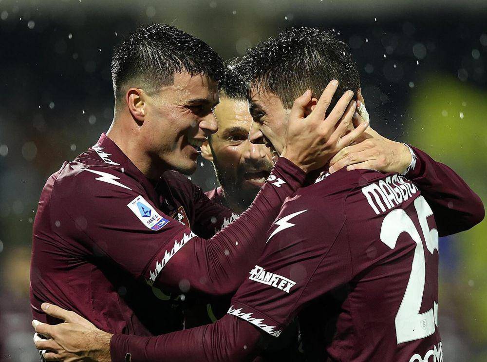 Pemain Salernitana saat merayakan gol. (instagram.com/ussalernitana1919official)