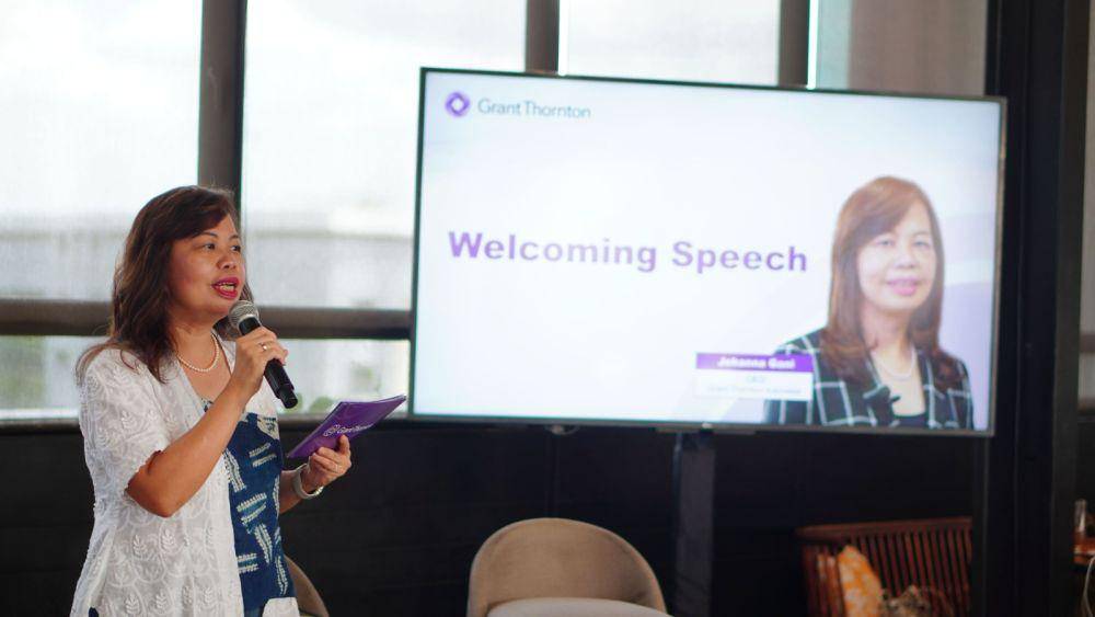 Media talkshow Grant Thornton dengan tema “Women’s Confidence in the Face of Inclusivity” pada Kamis (07/03/2024) di kawasan SCBD, Jakarta Selatan. (dok. Grant Thornton)