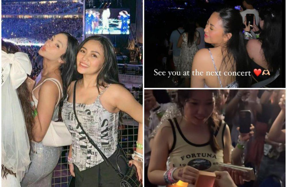10 Momen Rachel Vennya di Konser Taylor Swift, Ada Kejadian Romantis!