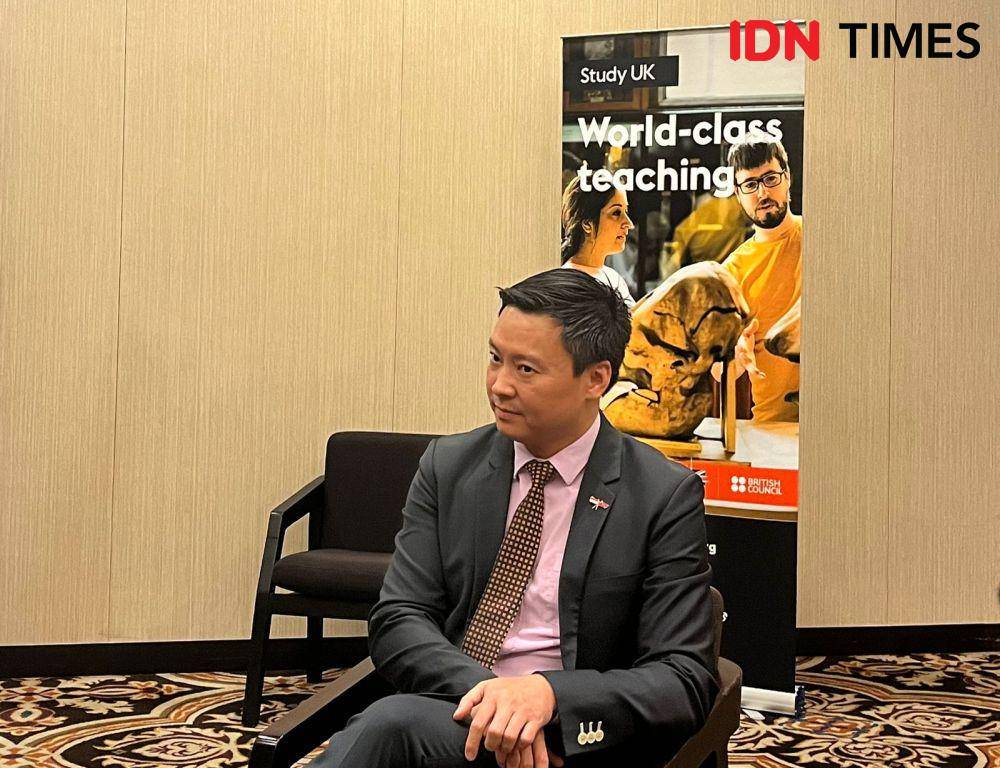 Study UK Alumni Awards 2024 pada Rabu (7/3/2024) di Fairmont Hotel, Jakarta. (IDN Times/Nisa Zarawaki)