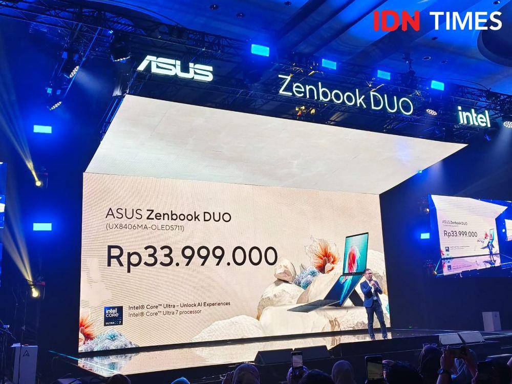 Harga ASUS Zenbook Duo di Indonesia (IDN Times/Fatkhur Rozi)