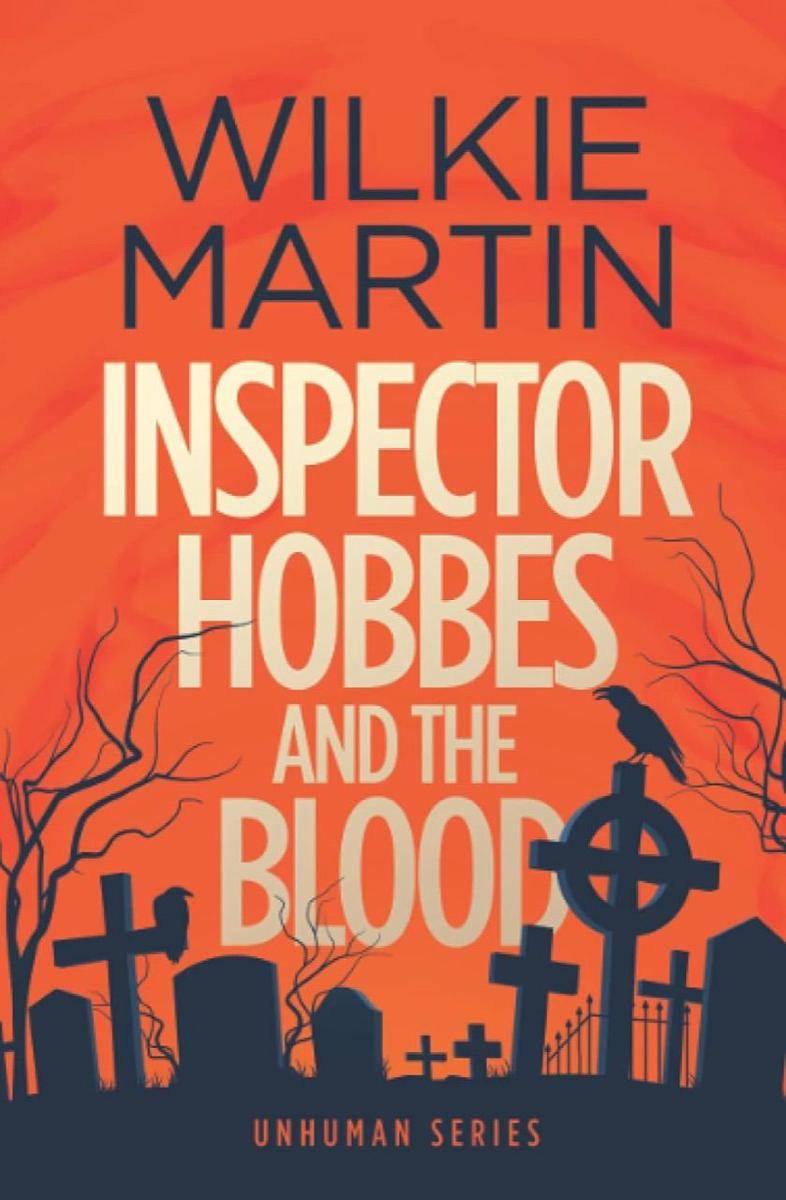 sampul buku Inspector Hobbes and the Blood Club (wilkiemartin.com)