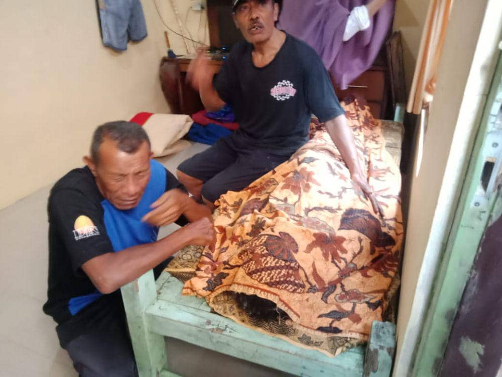 Rumah duka lansia di Malang tewas tersengat listrik. (Dok. Humas Polresta Malang Kota)