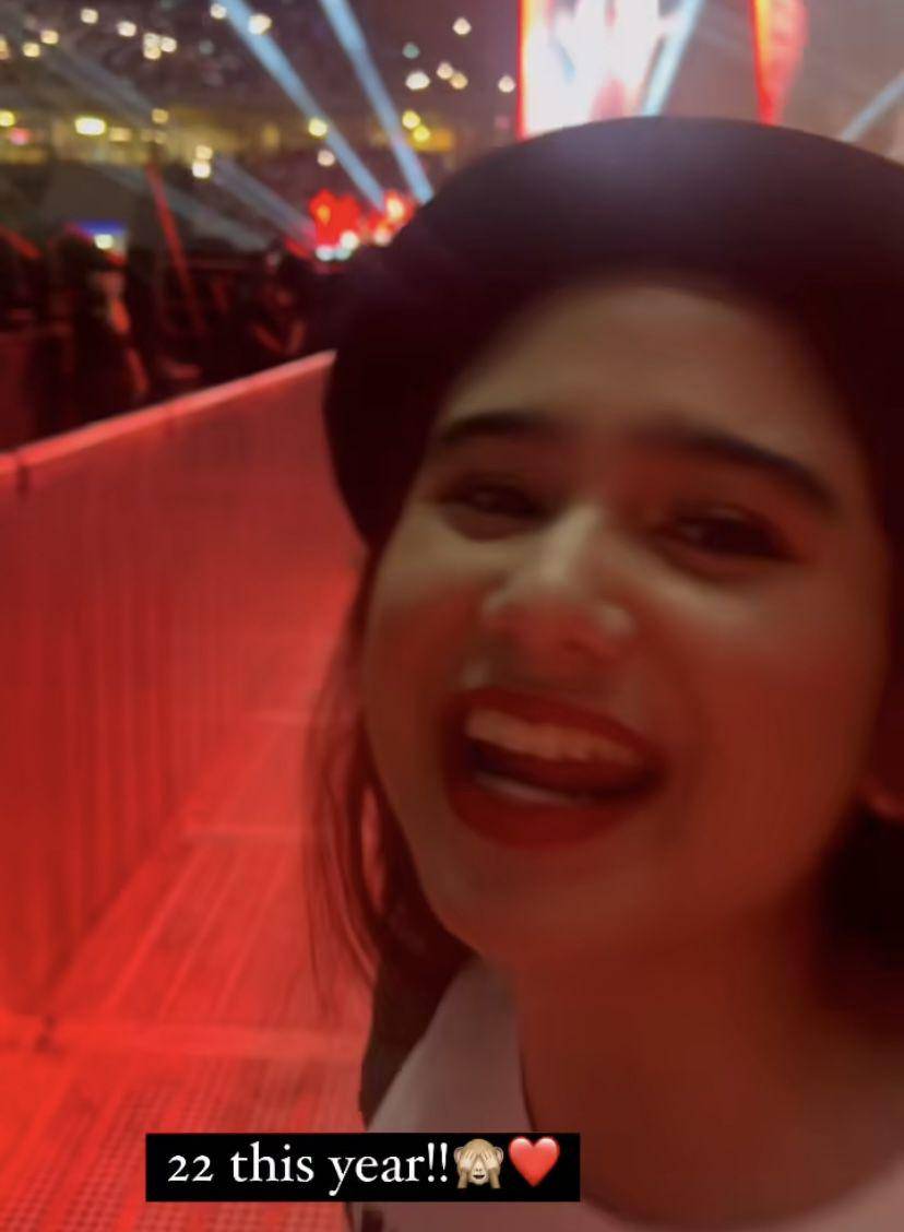 potret Tissa Biani nonton konser Taylor Swift di Singapura (Instagram.com/tissabiani)