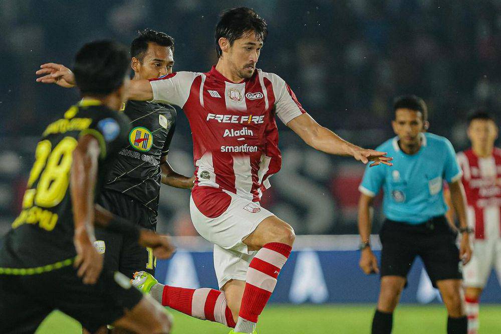 Persis Solo dalam laga menghadapi Barito Putera pada pekan ke-28 Liga 1 2023/2024. (instagram.com/persisofficial)
