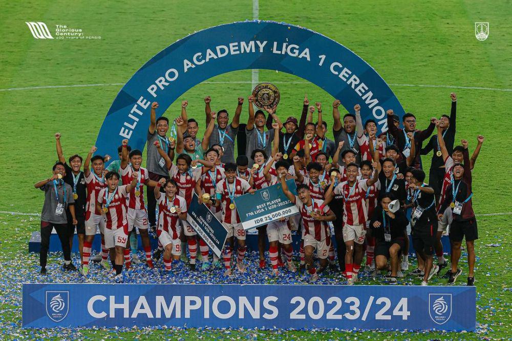 Hebat! Persis Solo Juara EPA Liga 1 U-20 2023/2034