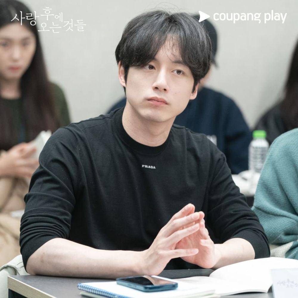 Kentaro Sakaguchi saat pembacaan naskah drakor What Comes After Love (instagram.com/coupangplay)