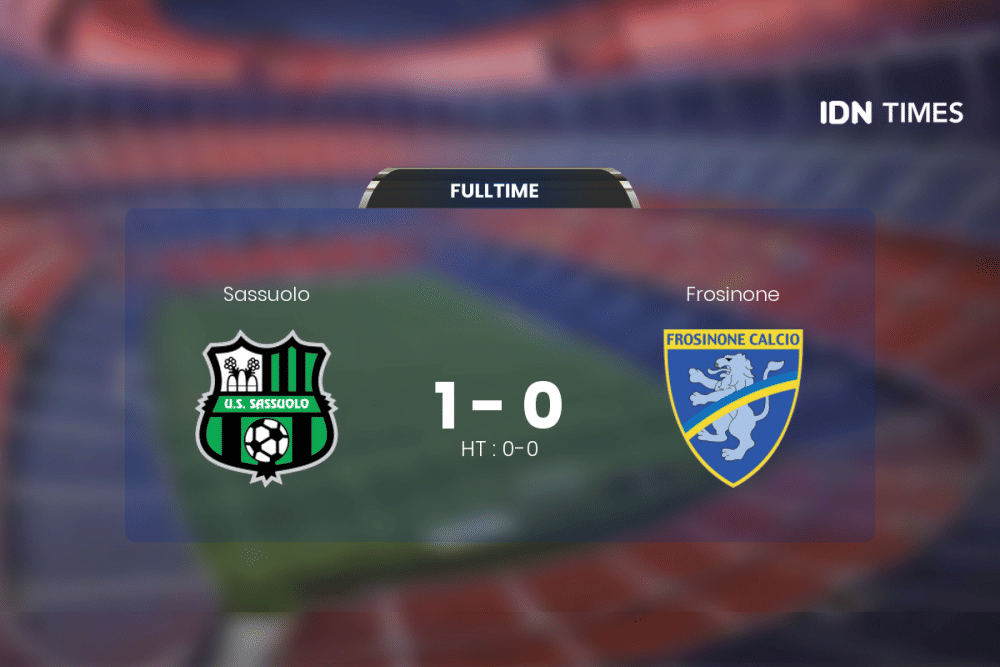 Sassuolo Curi Poin Penuh Atas Frosinone