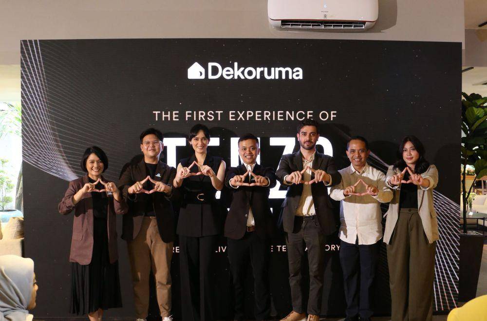 Press Conference Tenzo Living pada Kamis (7/3/2024) di Kemang, Jakarta. (dok. Dekoruma)