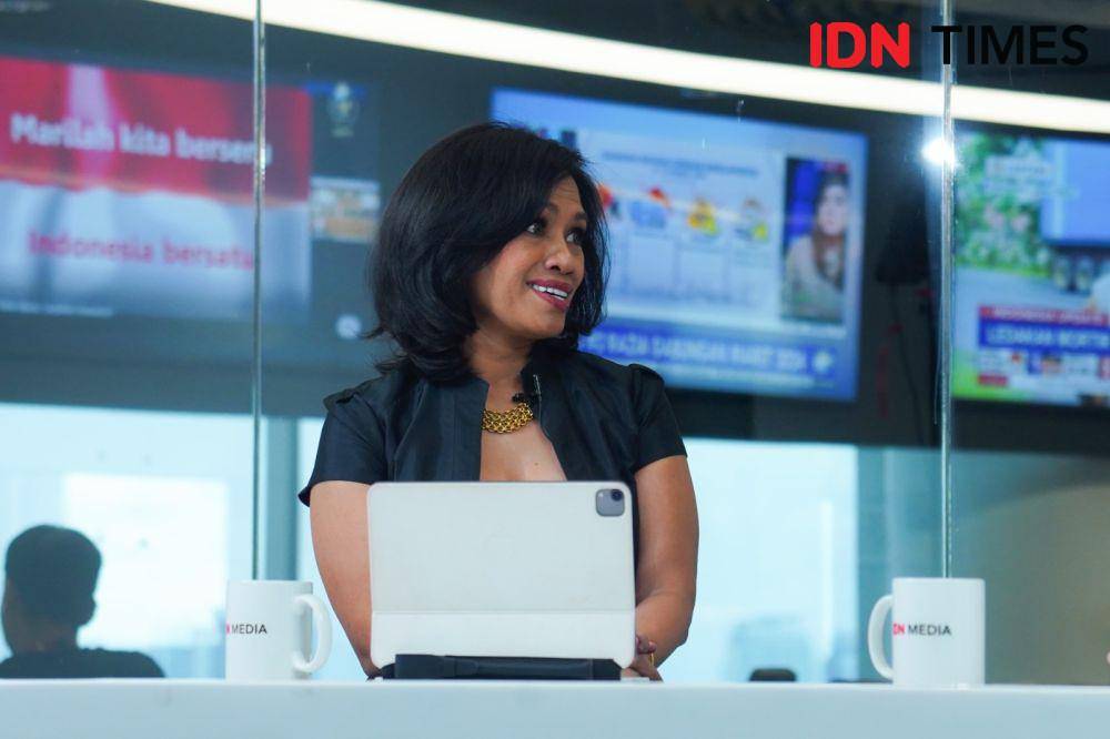 Ira Noviarti pada acara Real Talk with Uni Lubis, Senin (4/3/2024) (IDN Times/Fauzan)