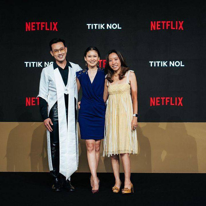 pemain Titik Nol di acara Netflix (instagram.com/falconpictures_)