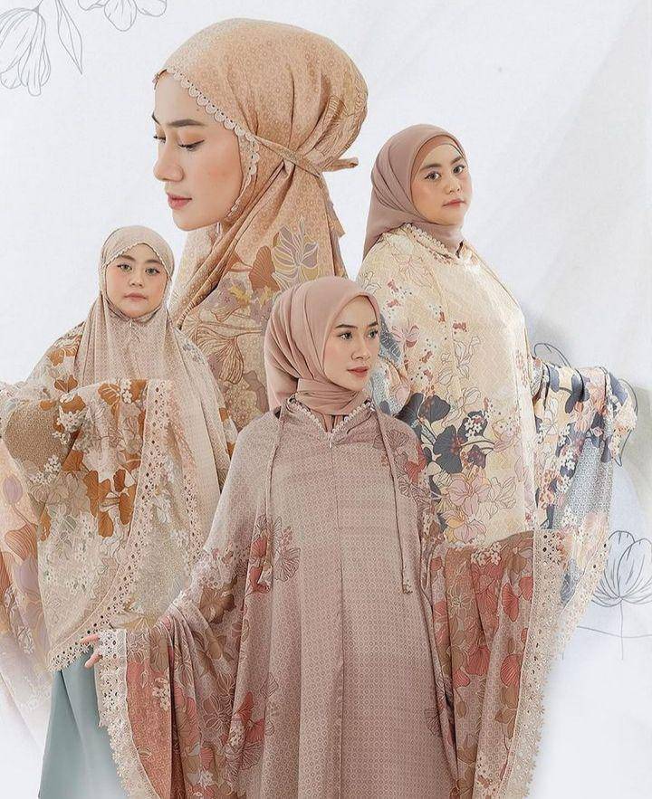Rekomendasi brand mukena lokal berkualitas (instagram.com/khadijahlabelpremium)