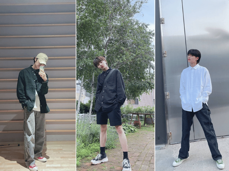 9 Inspirasi OOTD Pakai Kemeja ala I.N Stray Kids, Look Comfy nan Kece!