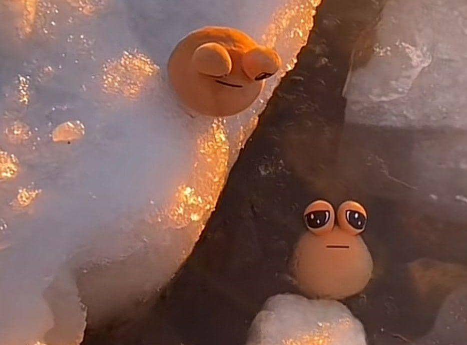 potret kocak boneka pou sedih (tiktok.com/pouplushiess)