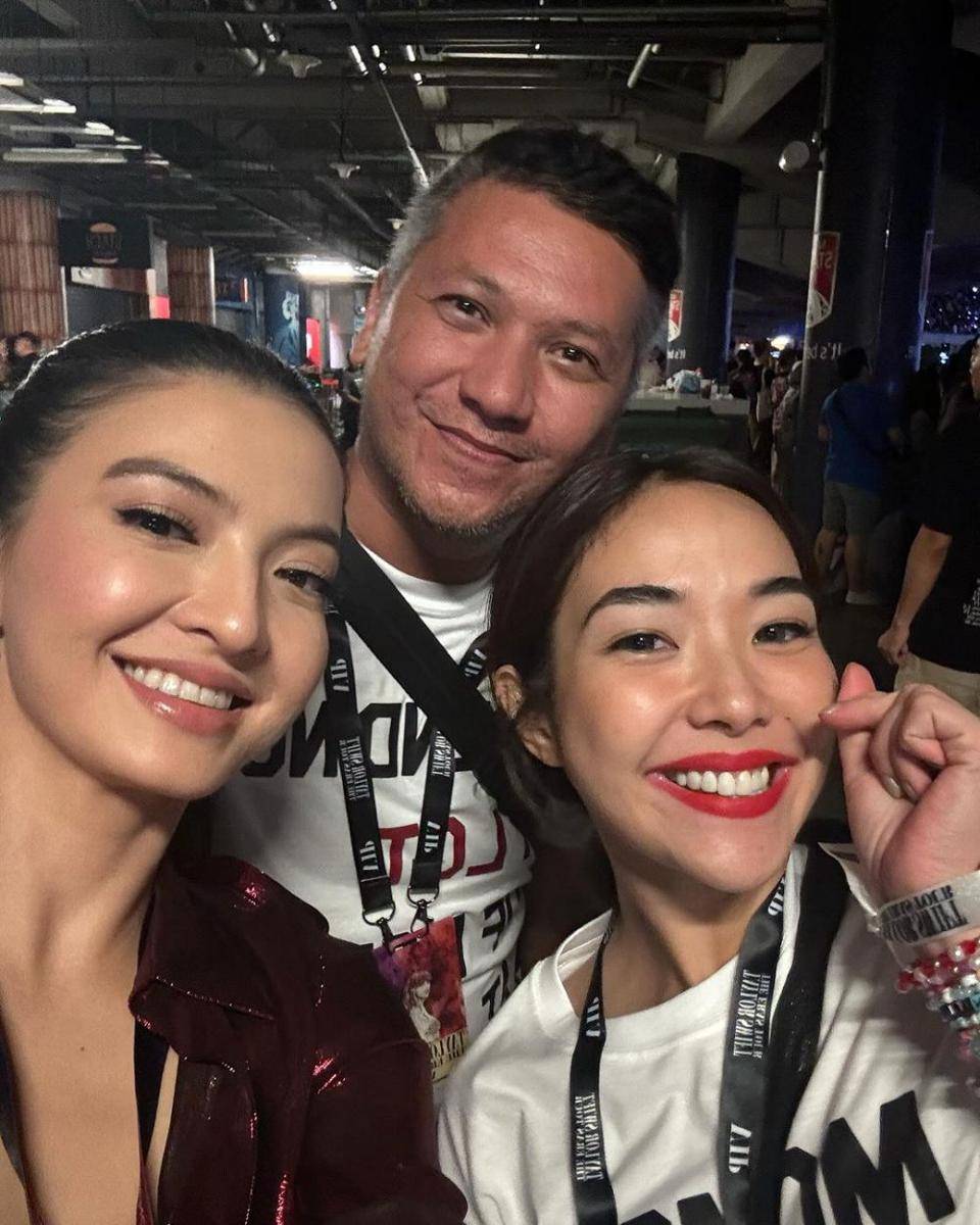potret Raline Shah, Gading, dan Gisel nonton konser Taylor Swift di Singapura (instagram.com/ralineshah)