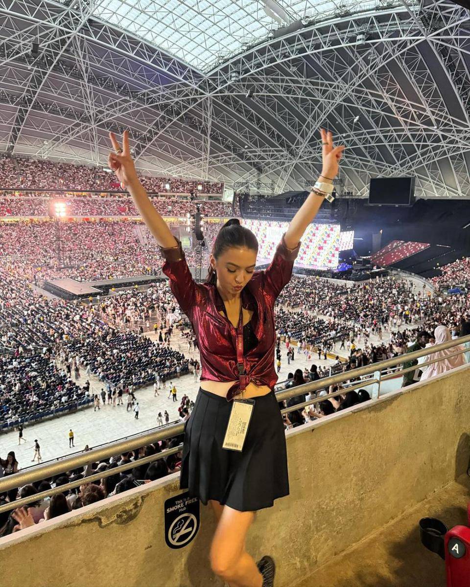 potret Raline Shah nonton konser Taylor Swift di Singapura (instagram.com/ralineshah)