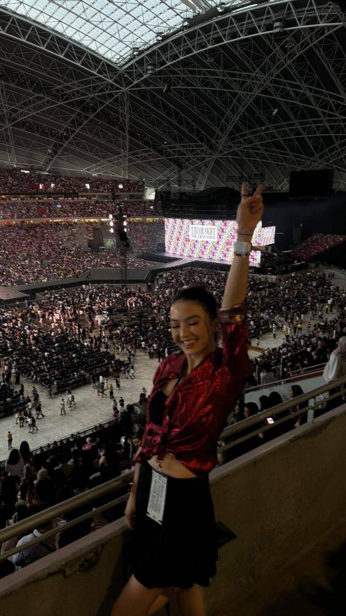 potret Raline Shah nonton konser Taylor Swift di Singapura (instagram.com/ralineshah)