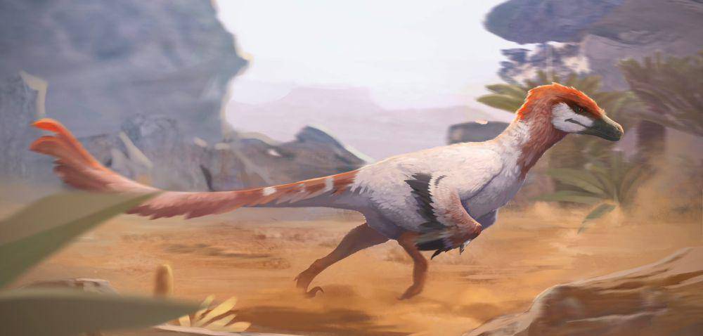 Ilustrasi Velociraptor (twitter.com/Xuanming-L)