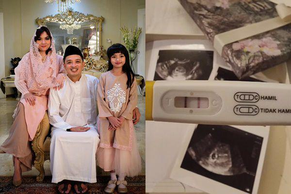 7 Potret Bahagia Eza Yayang dan Istri Umumkan Kehamilan Kedua