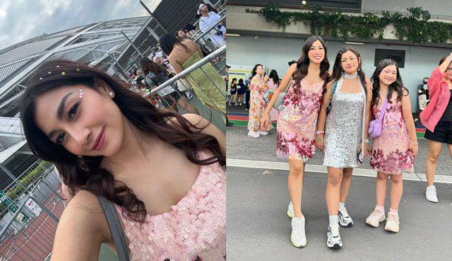 7 Potret Nisya Ahmad dan Kedua Putrinya Nonton Konser Taylor Swift