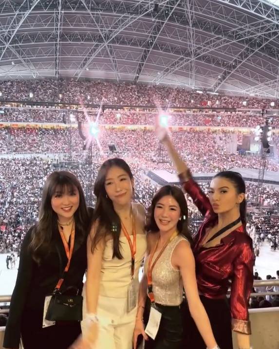 potret Raline Shah nonton konser Taylor Swift di Singapura (instagram.com/ralineshah)
