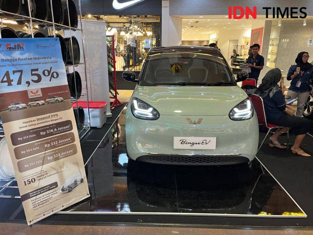 Pameran otomotif Semarang Automotive Expo (Sauto Expo) di Mal Ciputra Semarang, 8–18 Maret 2024. (IDN Times/Anggun Puspitoningrum)