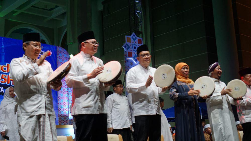 Pj Gubernur Jatim Launching Ramadan Genzi di Masjid Al Akbar Surabaya