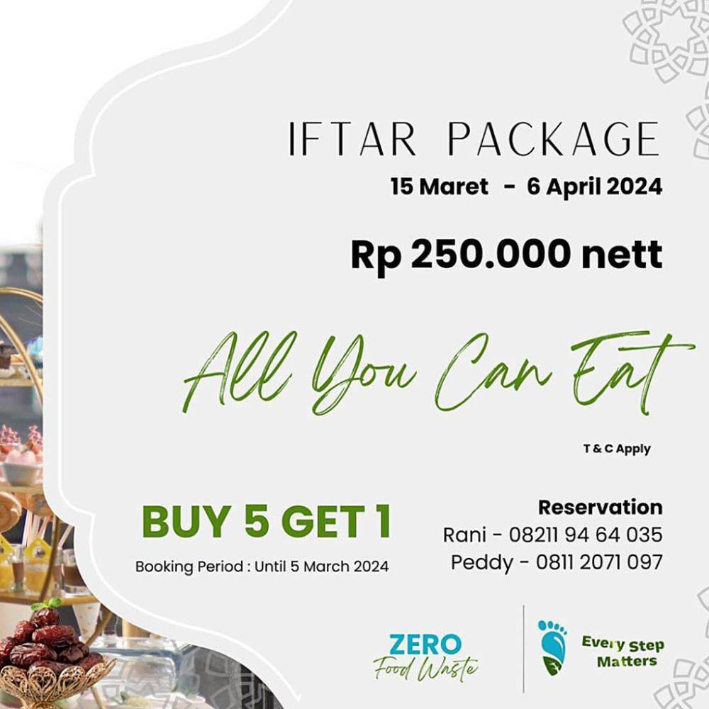 promo bukber G.H. Universal Hotel Bandung (instagram.com/ghuniversalhotel)