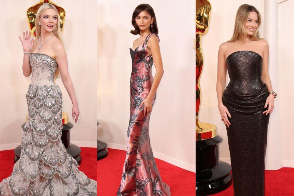 15 Gaya Seleb di Oscar Red Carpet 2024, Ada Zendaya hingga Anya!