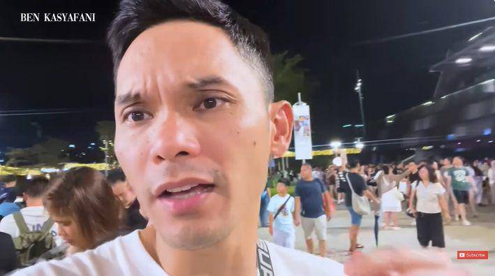 potret Ben Kasyafani antar Sienna nonton Taylor Swift di Singapura (youtube.com/Ben Kasyafani)