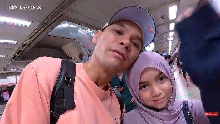 potret Ben Kasyafani antar Sienna nonton Taylor Swift di Singapura (youtube.com/Ben Kasyafani)