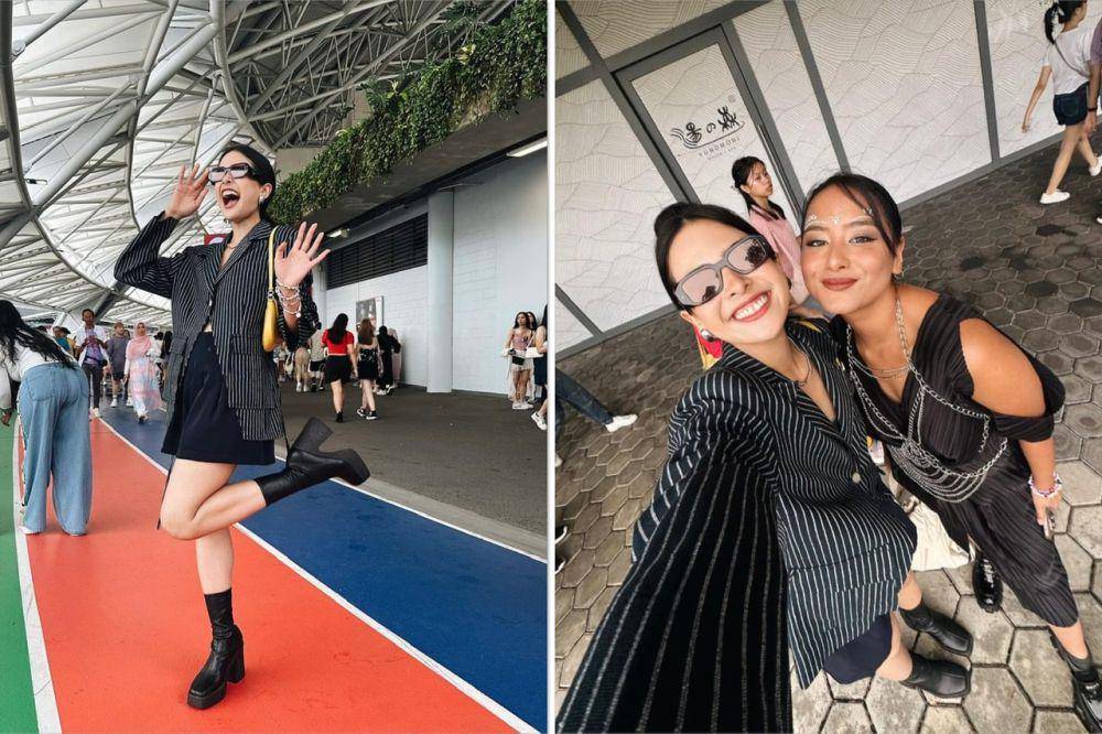 potret Maudy Ayunda dan adik nonton konser Taylor Swift (instagram.com/maudyayunda)
