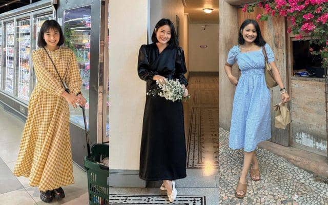 8 Ide Styling Dress ala Jesica Ceren, Menawan dan Cantik!