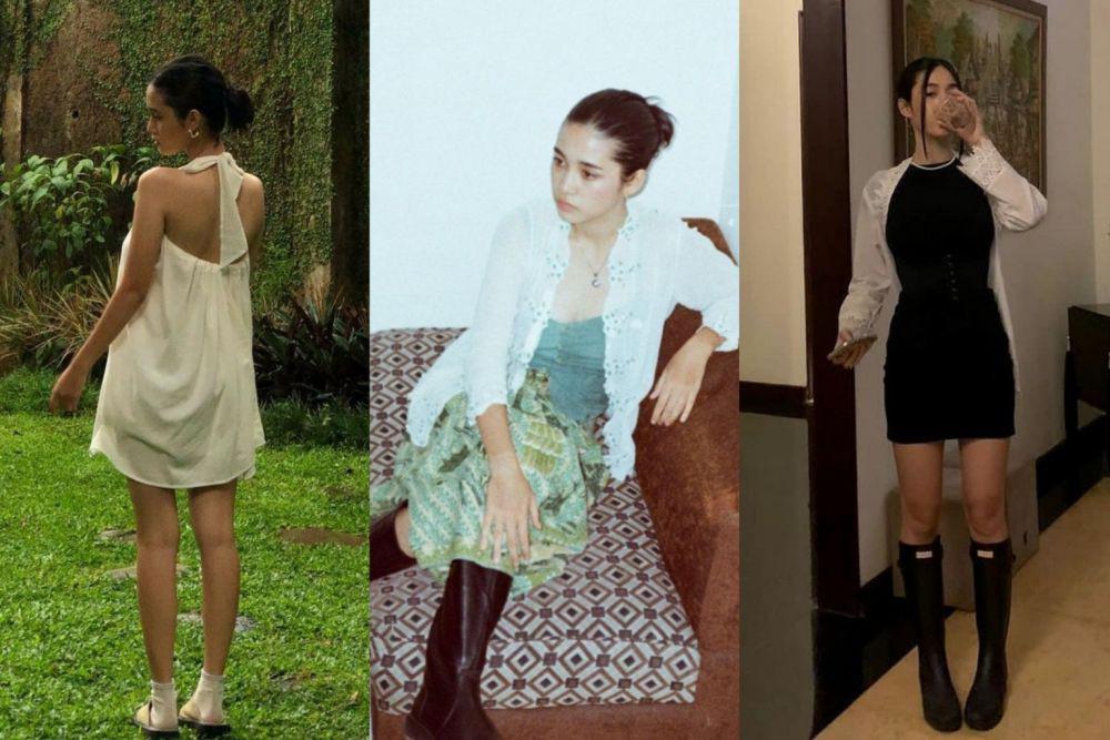 9 Inspirasi Gaya OOTD Nurra Datau, Pemain Film Dua Hati Biru