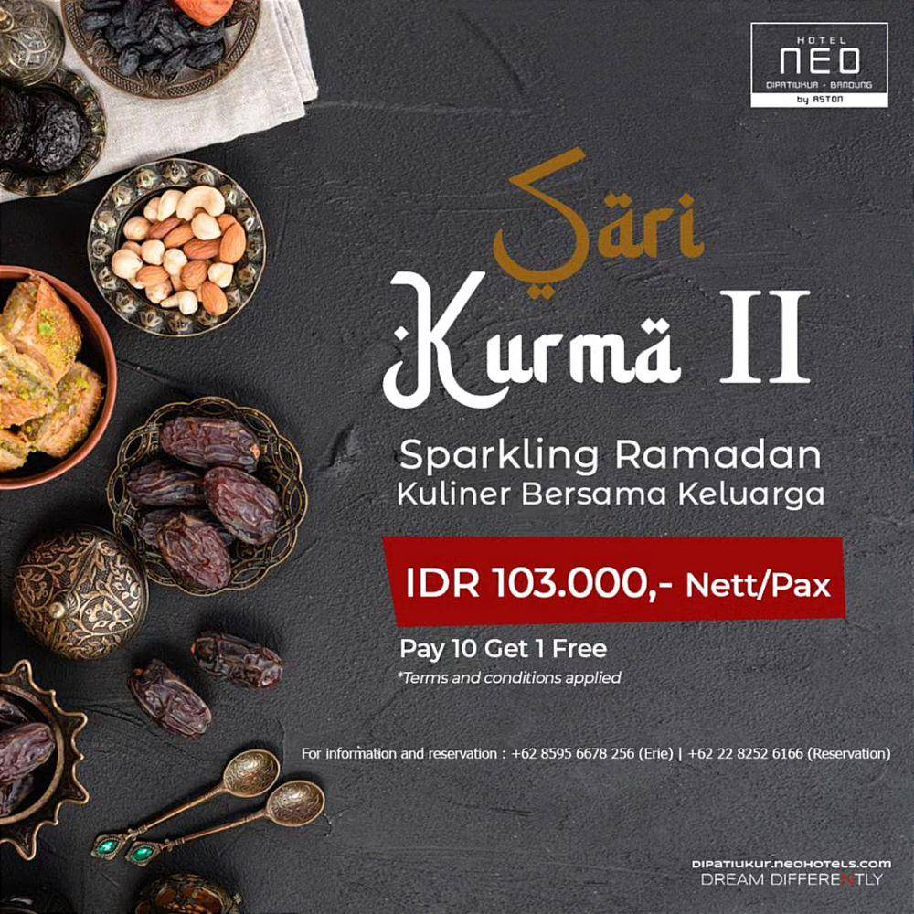 promo bukber Hotel Neo Dipatiukur Bandung by Aston (instagram.com/neo_dipatiukur)